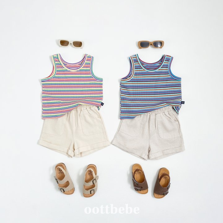 Oott Bebe - Korean Baby Fashion - #babylifestyle - Maldives Tank Top