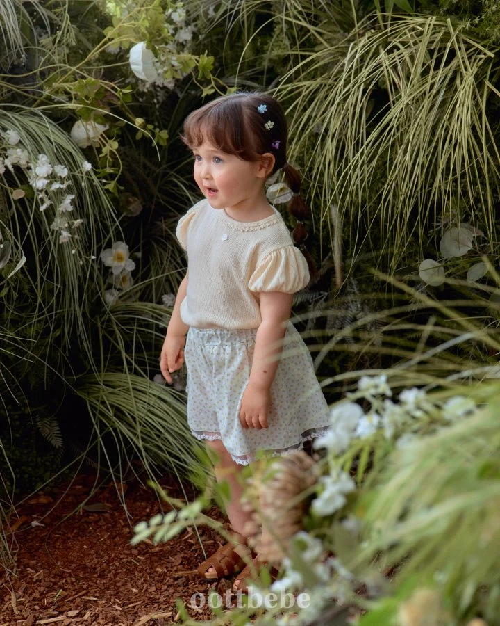 Oott Bebe - Korean Baby Fashion - #babylifestyle - IVE Puff Sleeve Tee - 10
