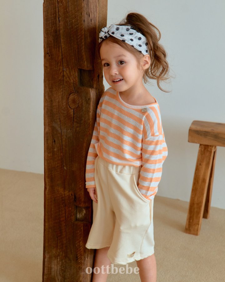 Oott Bebe - Korean Baby Fashion - #babylifestyle - Swimmer Long Sleeve Tee - 9