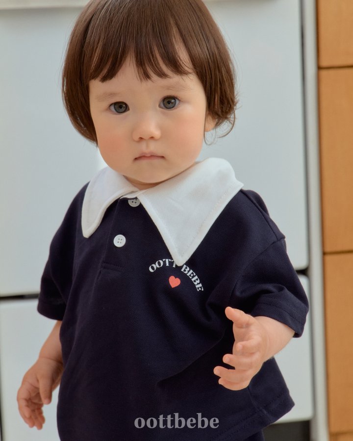 Oott Bebe - Korean Baby Fashion - #babylifestyle - Summer Cool PK Set - 5