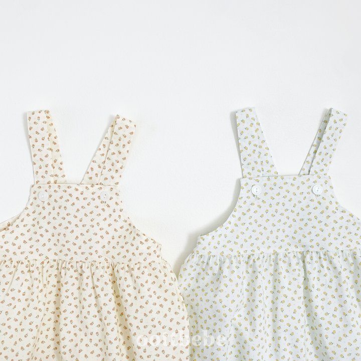 Oott Bebe - Korean Baby Fashion - #babyoninstagram - Ricotta Balloon Overalls Suit - 8