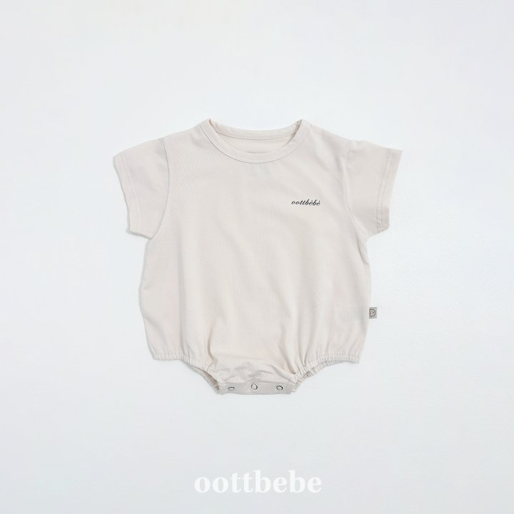 Oott Bebe - Korean Baby Fashion - #babyoninstagram - Bebe Supima Short Sleeve Bodysuit - 9