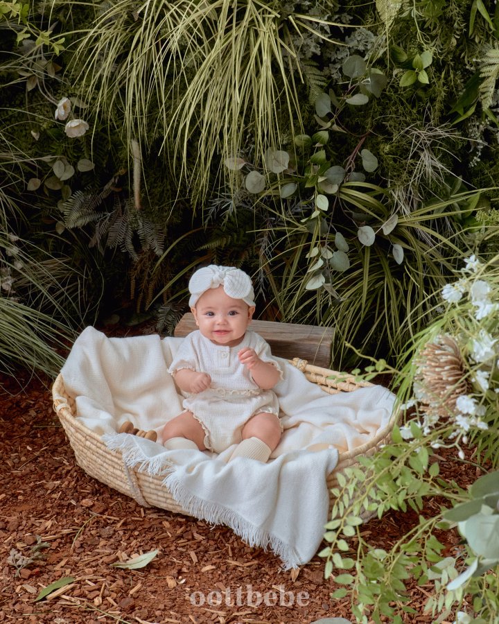 Oott Bebe - Korean Baby Fashion - #babyoninstagram - Rose Bloomer Set - 7
