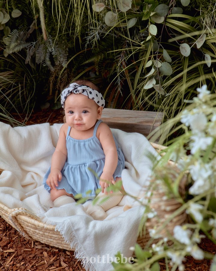 Oott Bebe - Korean Baby Fashion - #babyoninstagram - Bali Sleeveless Suit + Bloomers - 7