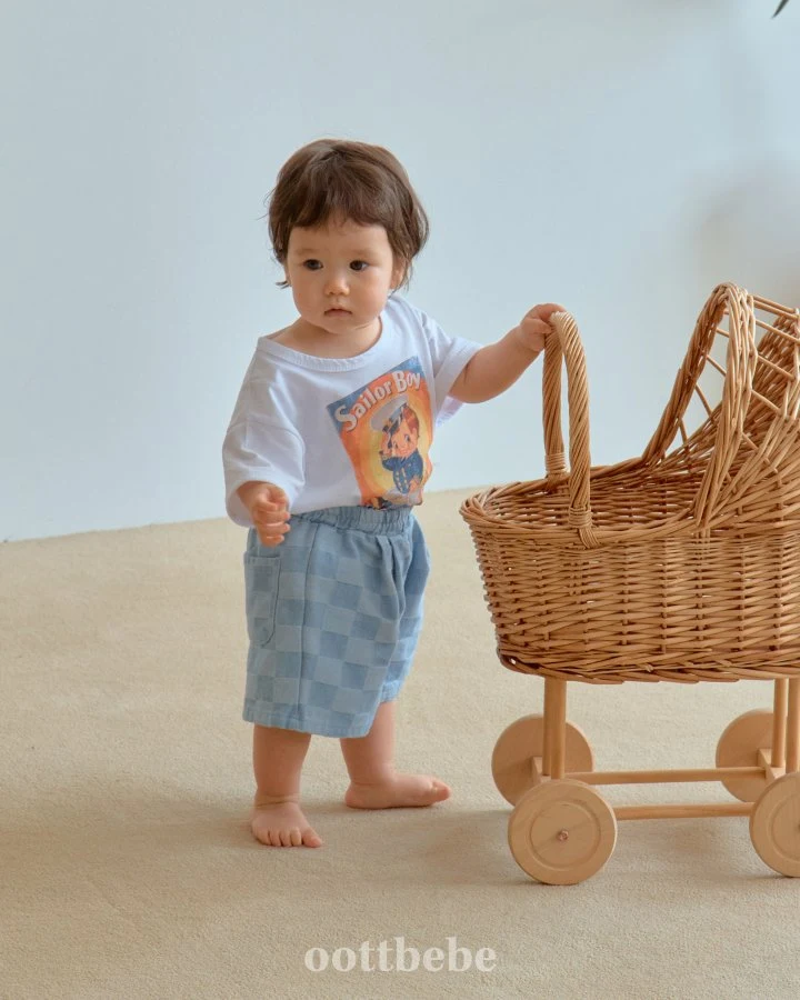 Oott Bebe - Korean Baby Fashion - #babylifestyle - Vintage Post Tee - 4