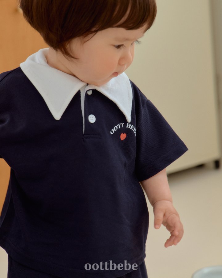 Oott Bebe - Korean Baby Fashion - #babyoninstagram - Summer Cool PK Set - 6