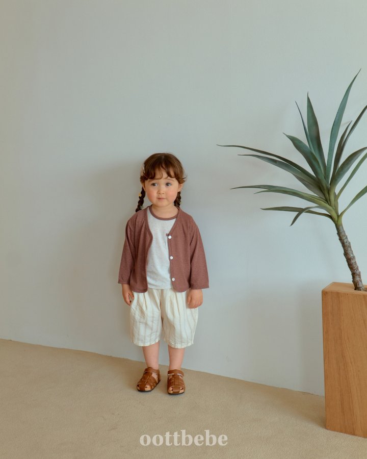Oott Bebe - Korean Baby Fashion - #babylifestyle - Knee-Length Pumpkin Pants - 4