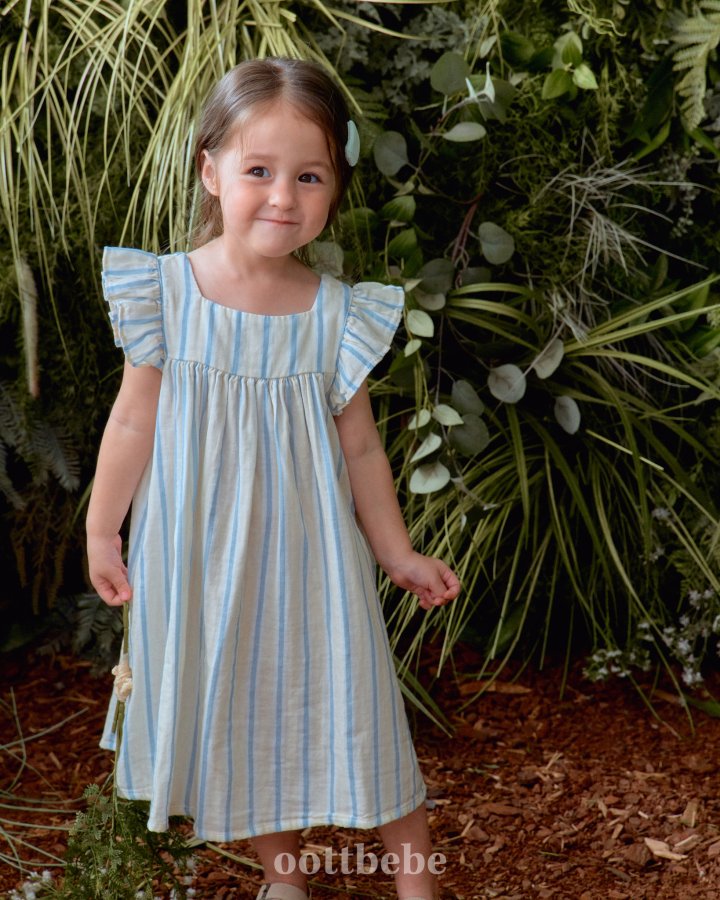 Oott Bebe - Korean Baby Fashion - #babyoninstagram - Merona Frill One-piece - 9
