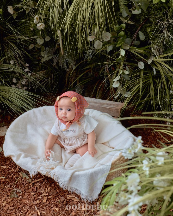 Oott Bebe - Korean Baby Fashion - #babyoninstagram - Low Overall Bloomers - 5