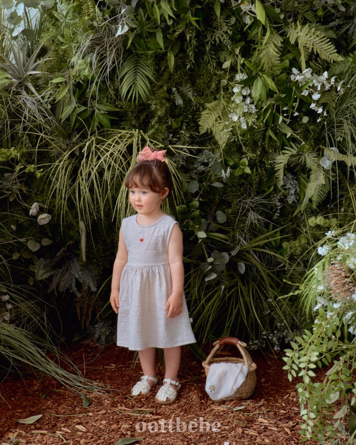 Oott Bebe - Korean Baby Fashion - #babylifestyle - Low One-piece - 4