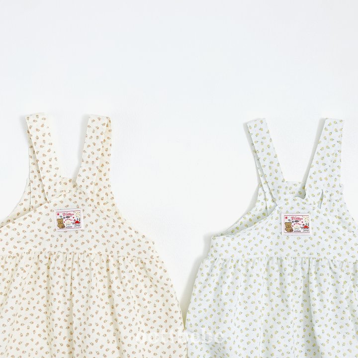 Oott Bebe - Korean Baby Fashion - #babyootd - Ricotta Balloon Overalls Suit - 9