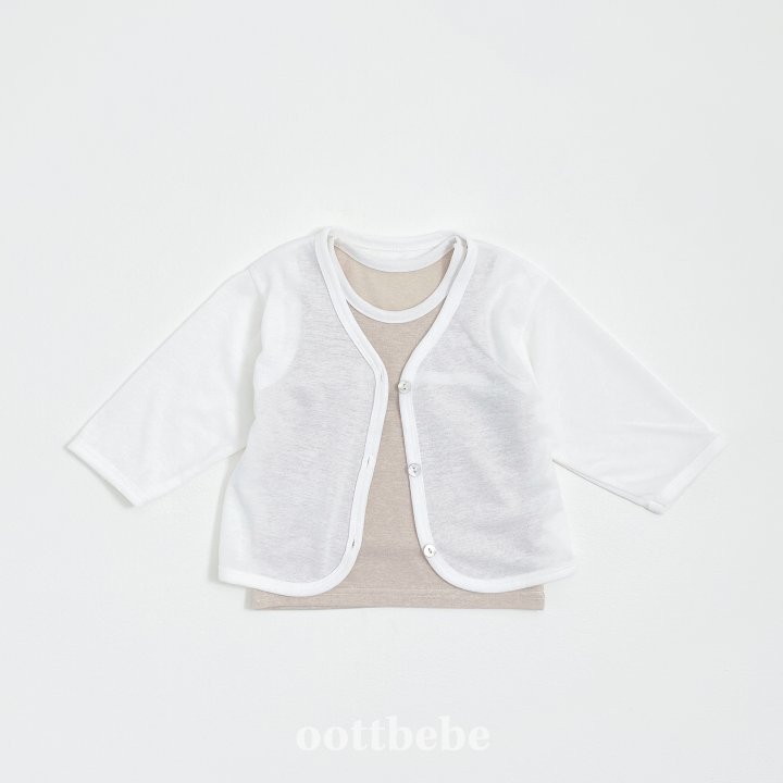 Oott Bebe - Korean Baby Fashion - #babyootd - Linen Cool Set - 6