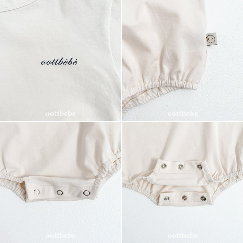 Oott Bebe - Korean Baby Fashion - #babyootd - Bebe Supima Short Sleeve Bodysuit - 10