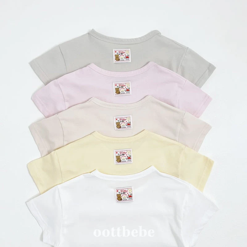 Oott Bebe - Korean Baby Fashion - #babyootd - Supima Tee - 8