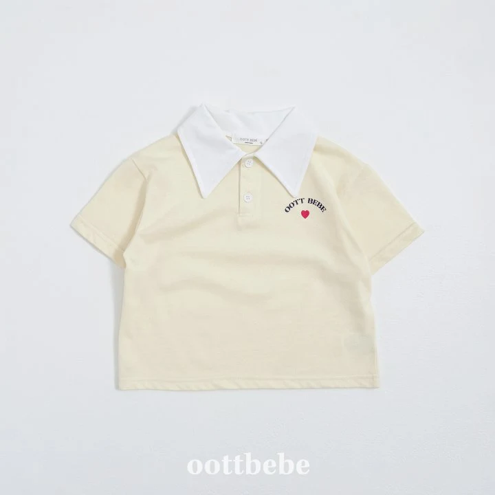 Oott Bebe - Korean Baby Fashion - #babyootd - Summer Cool PK Top Bottom Set - 7