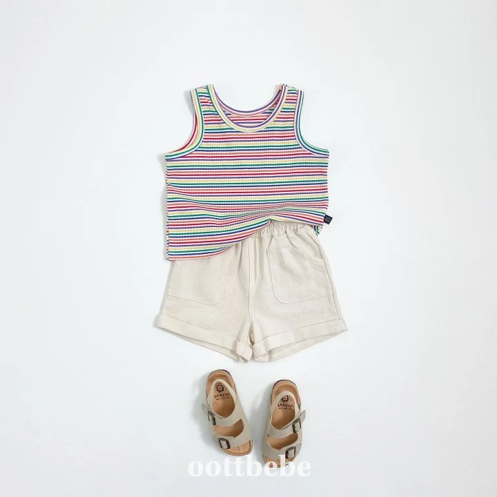 Oott Bebe - Korean Baby Fashion - #babyootd - Maldives Tank Top - 3
