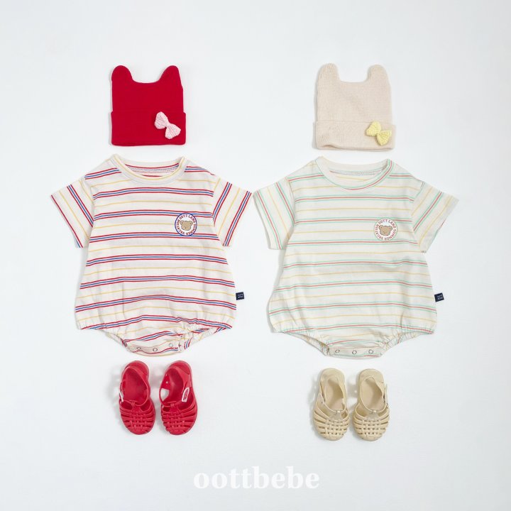 Oott Bebe - Korean Baby Fashion - #babyootd - Bebe Aloha Bodysuit