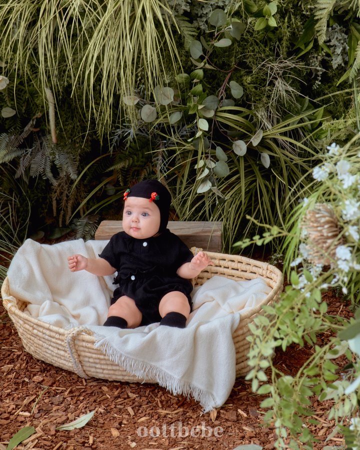 Oott Bebe - Korean Baby Fashion - #babyootd - Honey Bloomer Set