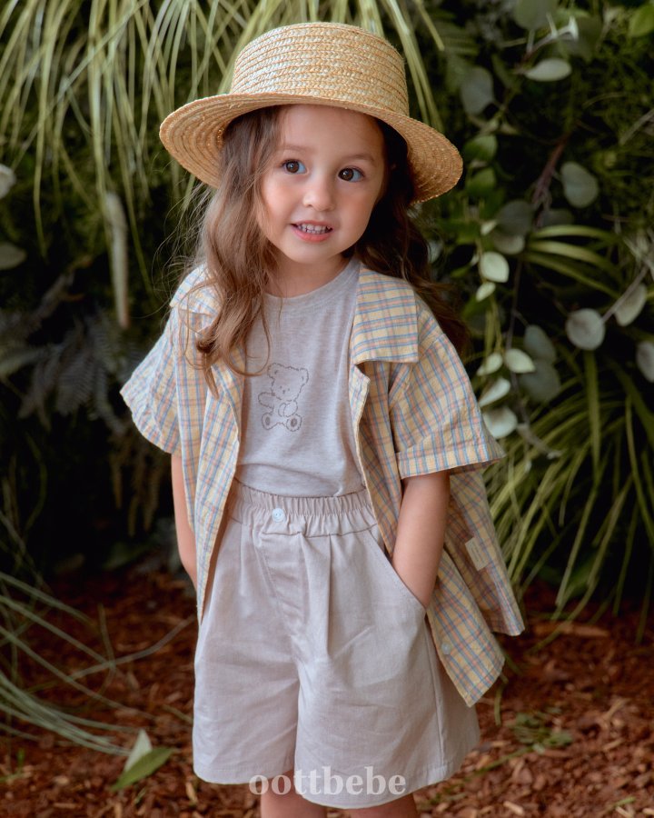 Oott Bebe - Korean Baby Fashion - #babyootd - Pigment Pintuck Pants - 5