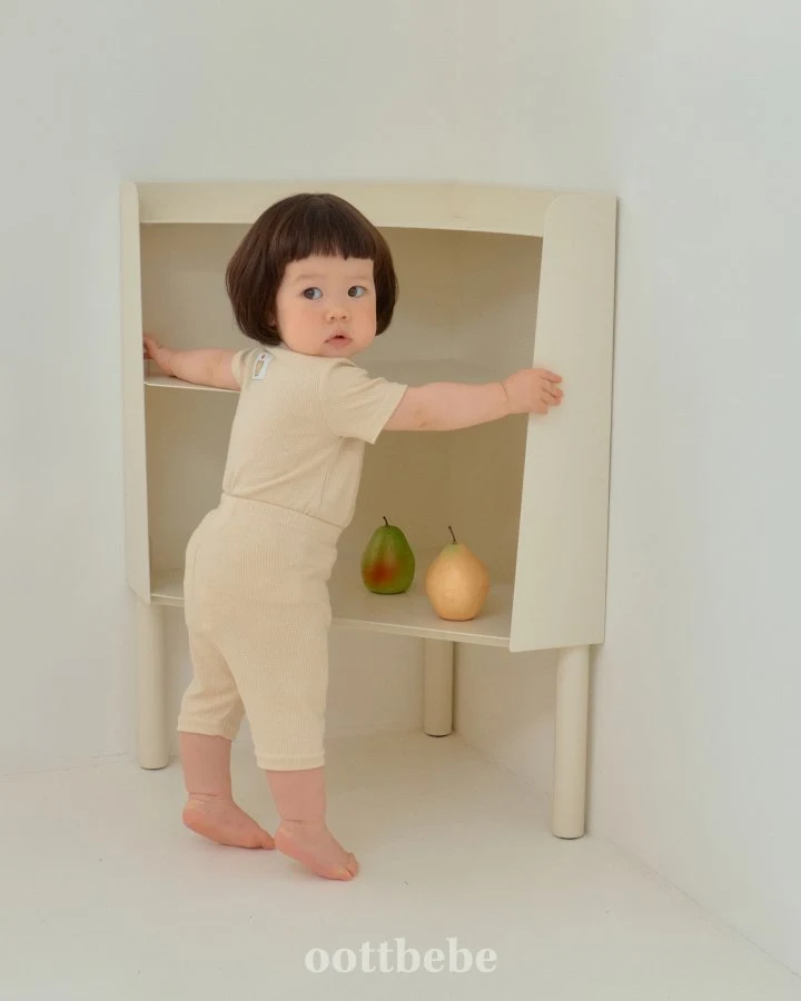 Oott Bebe - Korean Baby Fashion - #babyootd - UV Cut Modal Easywear - 6