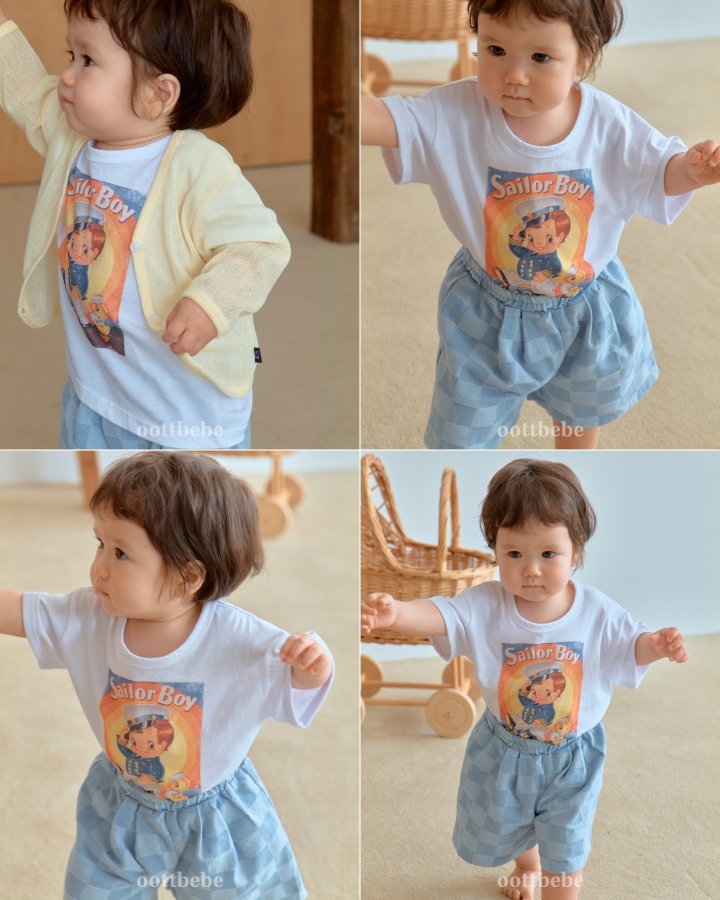 Oott Bebe - Korean Baby Fashion - #babyootd - Vintage Post Tee - 5