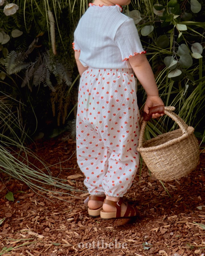 Oott Bebe - Korean Baby Fashion - #babyootd - Ripple Gauze Pants - 7