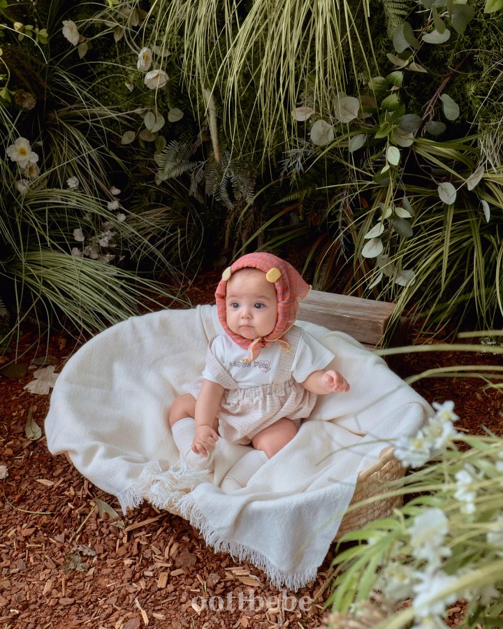 Oott Bebe - Korean Baby Fashion - #babyootd - Low Overall Bloomers - 6