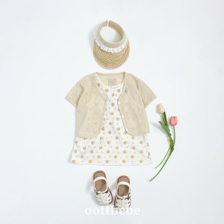 Oott Bebe - Korean Baby Fashion - #babyoutfit - Moana Set (set of 2) - 2