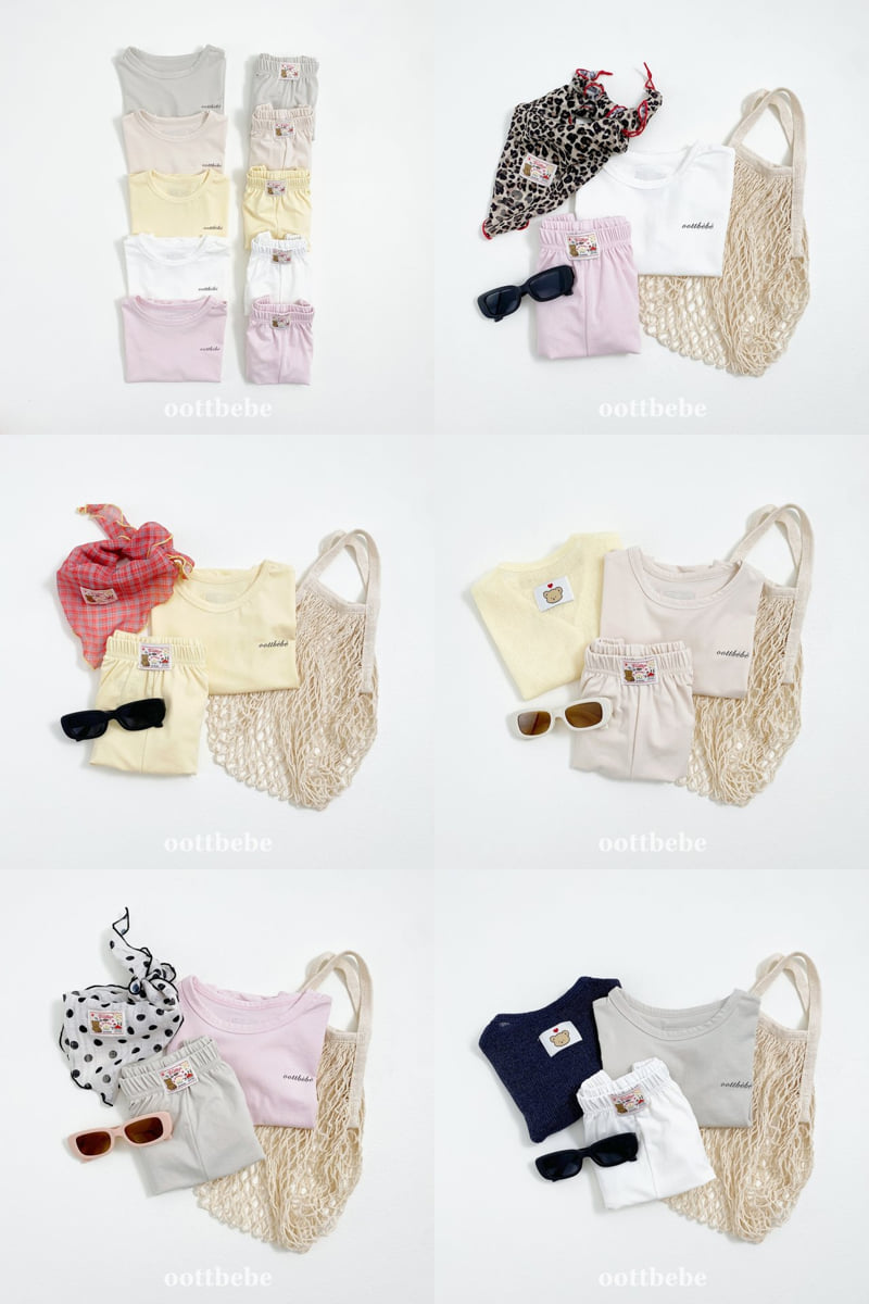 Oott Bebe - Korean Baby Fashion - #babyoutfit - Supima Tee - 10