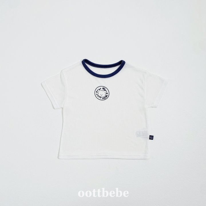 Oott Bebe - Korean Baby Fashion - #babyoutfit - Sand Top Bottom Set - 7