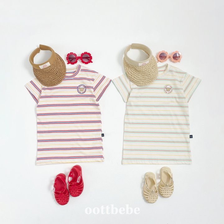 Oott Bebe - Korean Baby Fashion - #babyoutfit - Aloha Dress