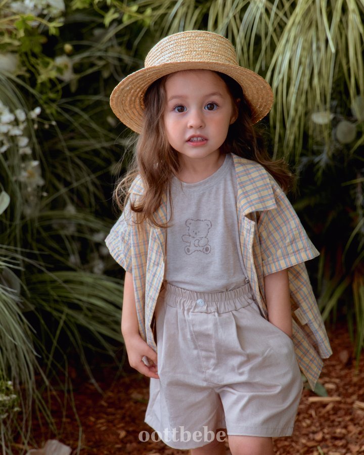 Oott Bebe - Korean Baby Fashion - #babyoutfit - Pigment Pintuck Pants - 6