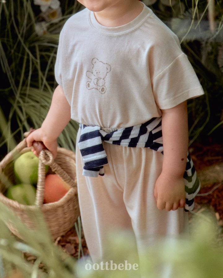 Oott Bebe - Korean Baby Fashion - #babyoutfit - Nufi Jogger Pants - 3