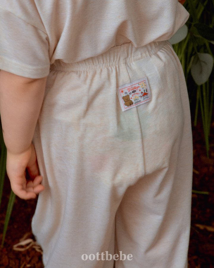 Oott Bebe - Korean Baby Fashion - #babyoutfit - Nufi Jogger Pants - 4