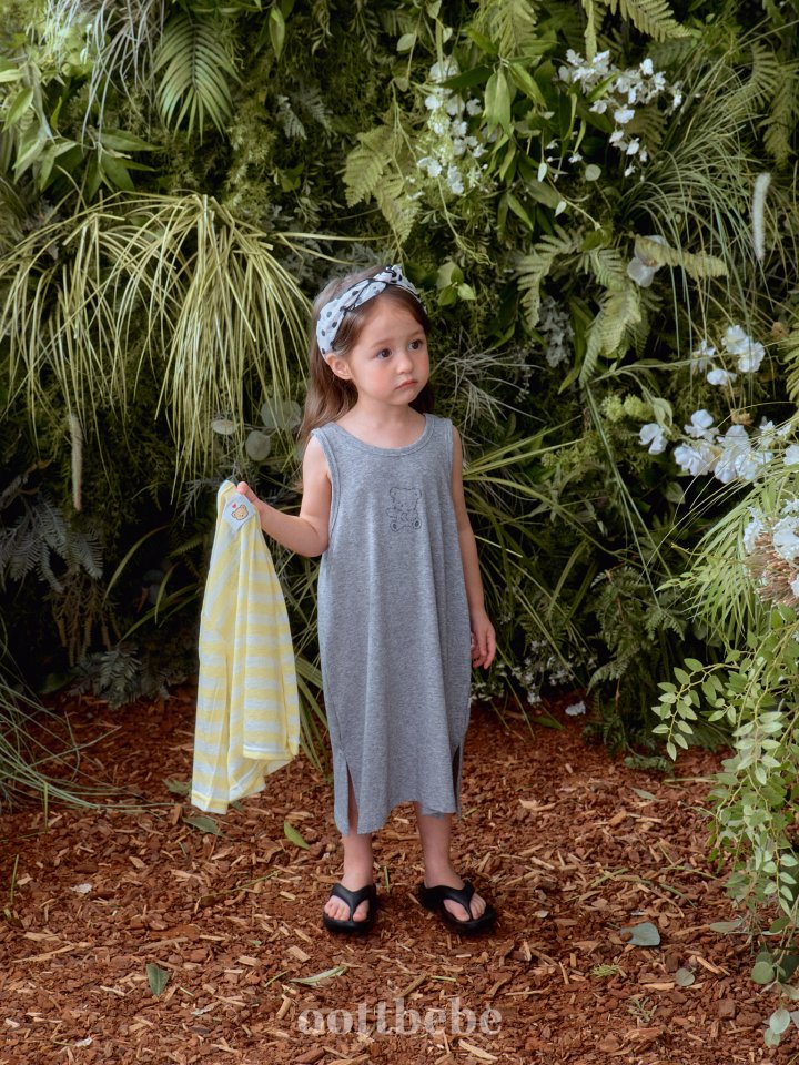 Oott Bebe - Korean Baby Fashion - #babyoutfit - Nufi One-piece - 3