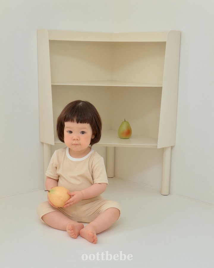 Oott Bebe - Korean Baby Fashion - #babyoutfit - UV Cut Modal Easywear - 7