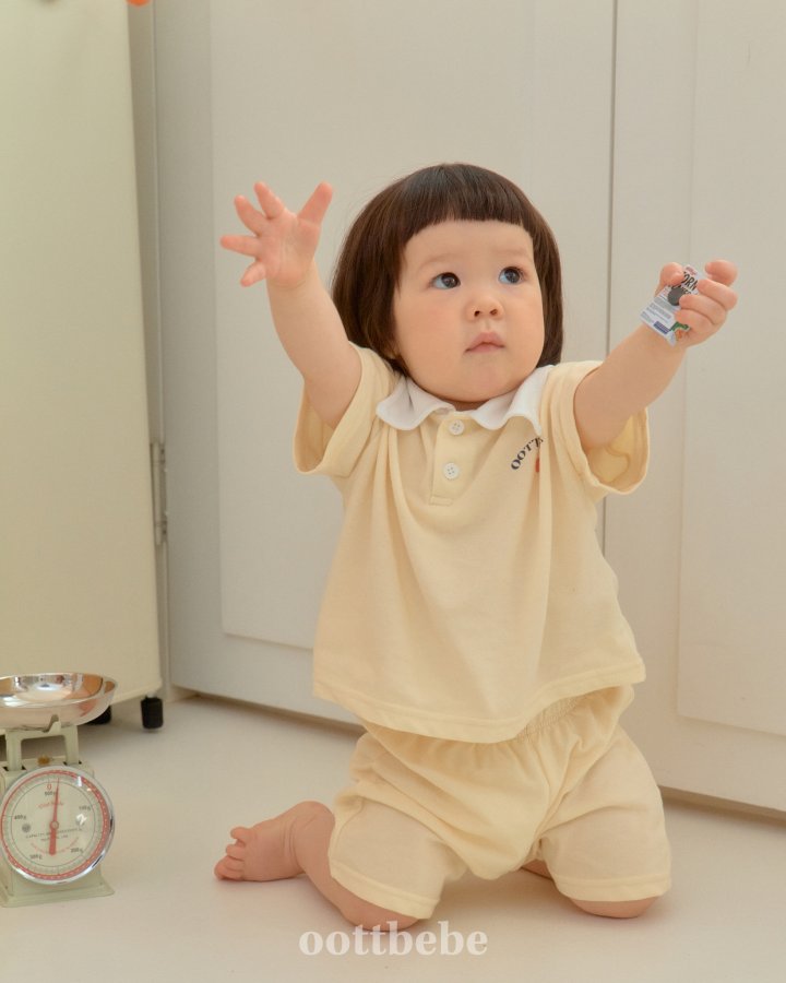 Oott Bebe - Korean Baby Fashion - #babyoutfit - Summer Cool PK Set - 8