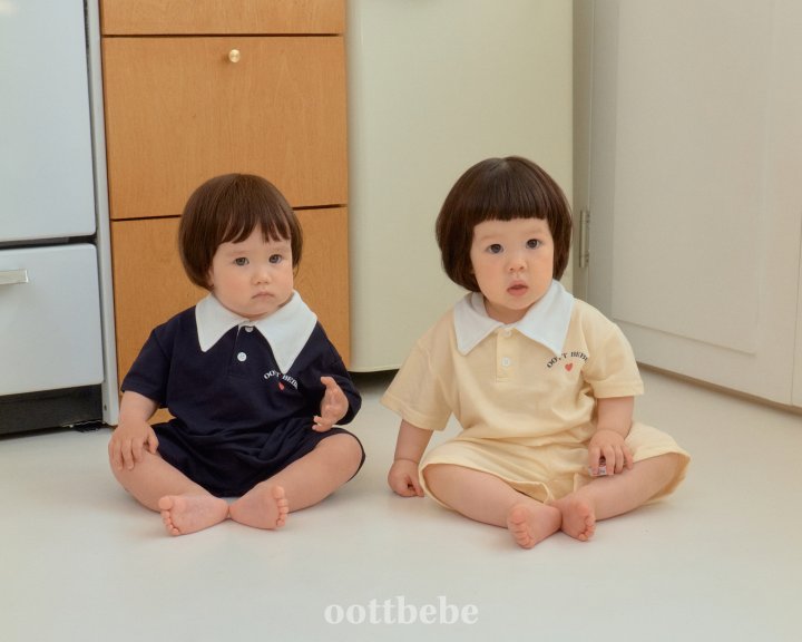 Oott Bebe - Korean Baby Fashion - #babyoutfit - Summer Cool PK Set - 9