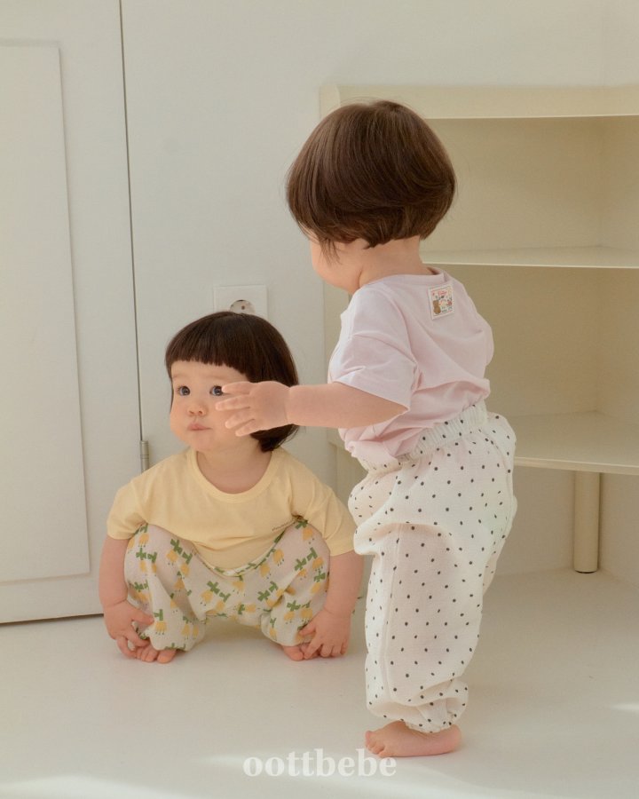 Oott Bebe - Korean Baby Fashion - #babyoutfit - Supima Tee - 7
