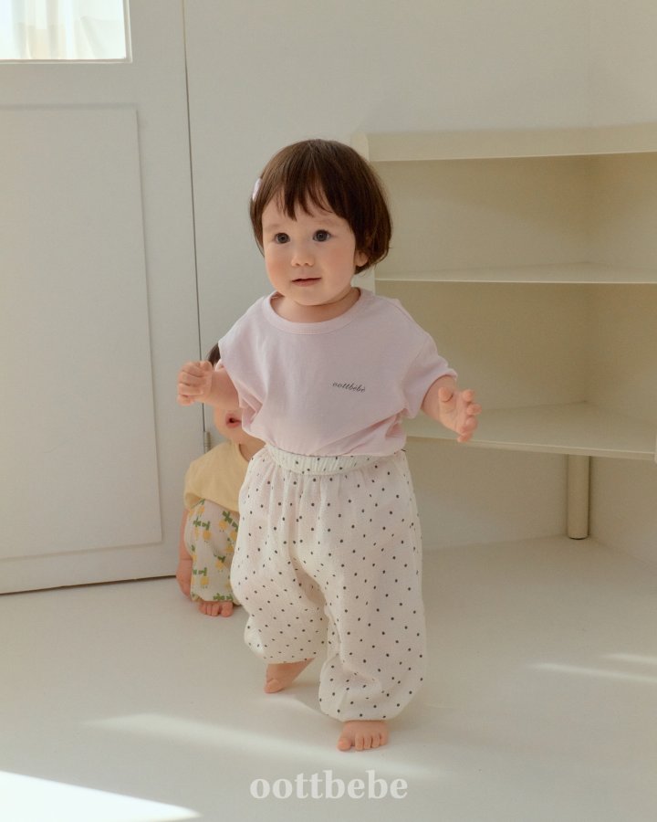 Oott Bebe - Korean Baby Fashion - #babyoutfit - Supima Tee - 8