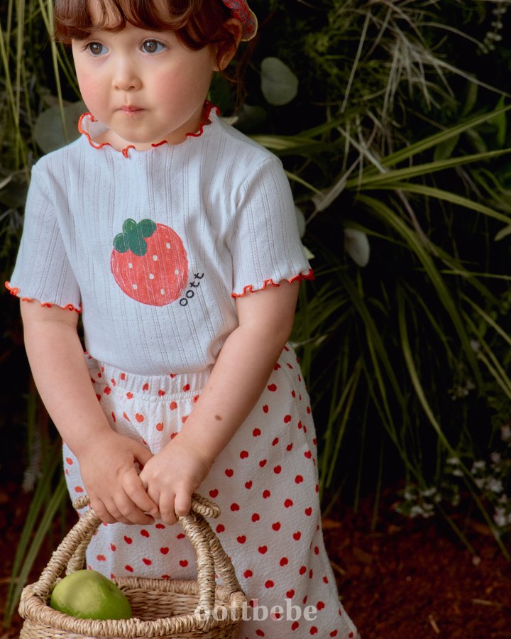 Oott Bebe - Korean Baby Fashion - #babyoutfit - Ripple Gauze Pants - 9