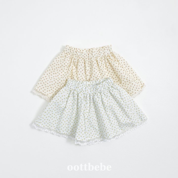 Oott Bebe - Korean Baby Fashion - #babyoutfit - Ricotta Skirted Pants - 4