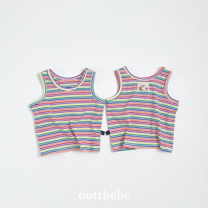 Oott Bebe - Korean Baby Fashion - #babywear - Maldives Tank Top - 6