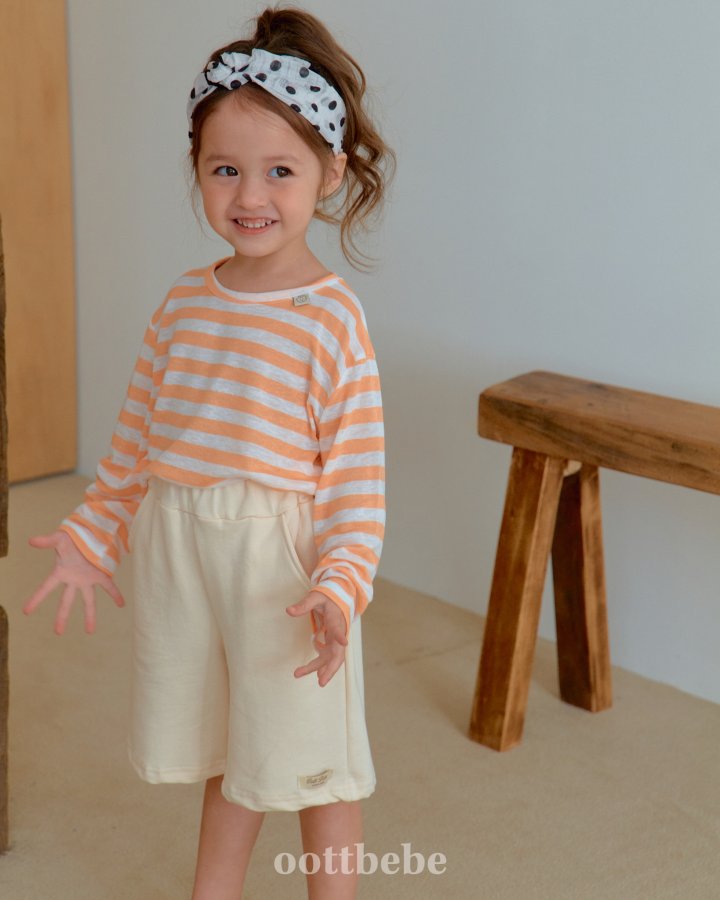 Oott Bebe - Korean Baby Fashion - #babywear - Jelly Modal Terry Shorts - 2