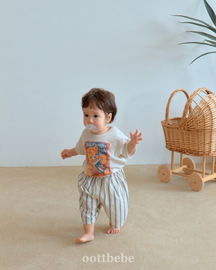 Oott Bebe - Korean Baby Fashion - #babywear - Vintage Post Tee - 8