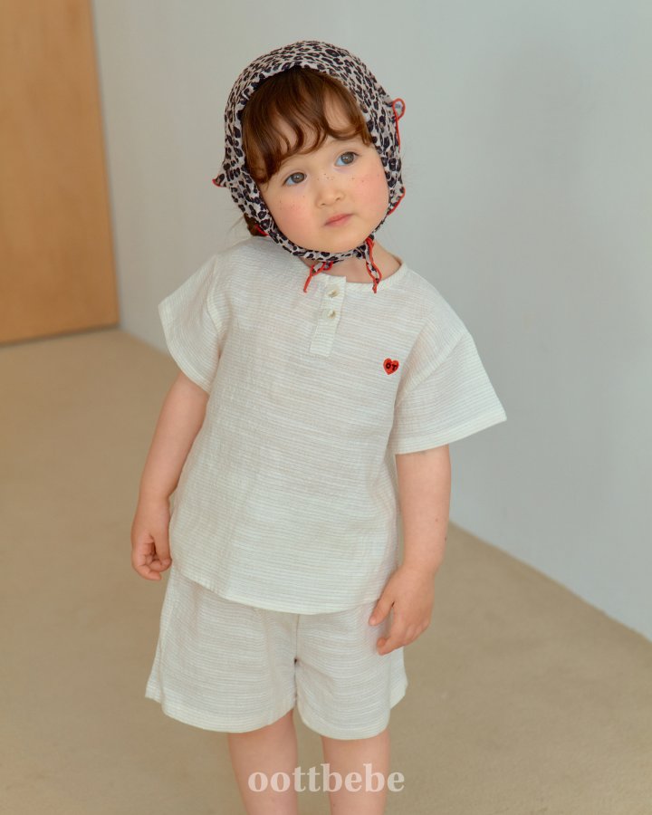 Oott Bebe - Korean Baby Fashion - #babywear - Low Top Bottom Set - 10