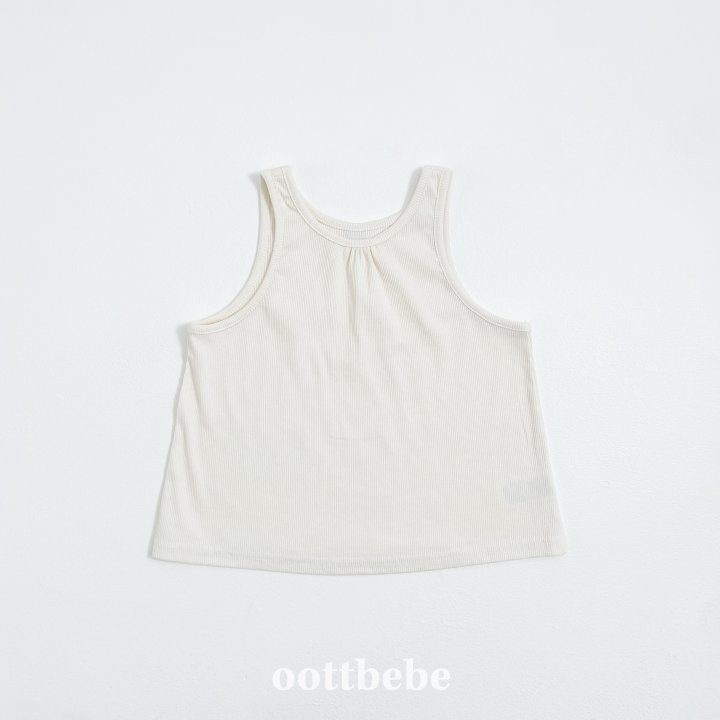 Oott Bebe - Korean Baby Fashion - #onlinebabyboutique - Simply Sleeveless Top - 7