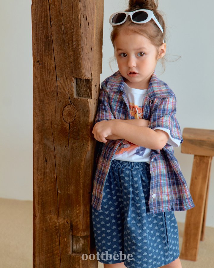 Oott Bebe - Korean Baby Fashion - #onlinebabyboutique - Genji Denim Pants - 2