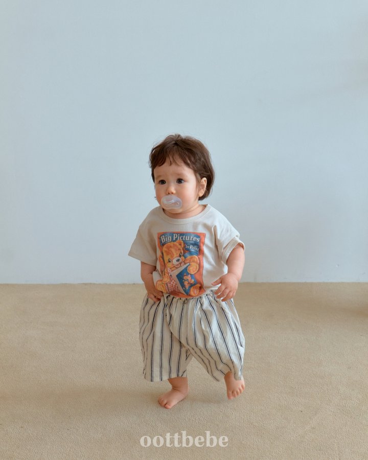 Oott Bebe - Korean Baby Fashion - #onlinebabyboutique - Vintage Post Tee - 9