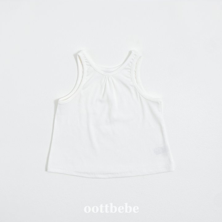 Oott Bebe - Korean Baby Fashion - #onlinebabyshop - Simply Sleeveless Top - 8